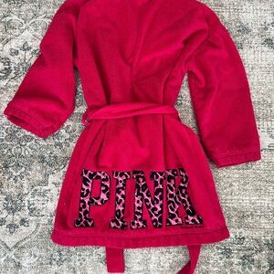Victoria's Secret Pink Hot pink Bath Robe XS